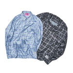[2025 summer] EFFECTEN / Distorted check L/S shirts