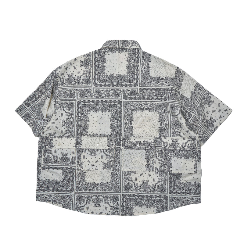 [2025 summer] EFFECTEN / "the pocket" paisley s/s shirts