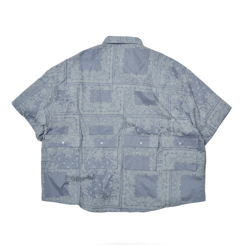 [2025 summer] EFFECTEN / "the pocket" paisley s/s shirts