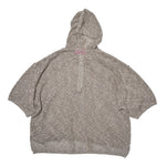 [2025 summer] EFFECTEN / Slab knit half zip hoodie