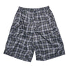 [2025 summer] EFFECTEN / Distorted check wide cargo short pants