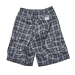 [2025 summer] EFFECTEN / Distorted check wide cargo short pants