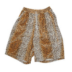 [2025 summer] EFFECTEN / Leopard wide short pants