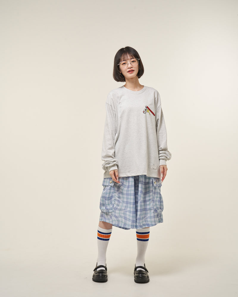 [2025 AW] EFFECTEN / Hotel colorless L/S Tee