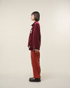[2025 AW] EFFECTEN / Suka velour high neck jacket