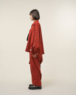 [2025 AW] EFFECTEN / Nubby tweed button sleeve shirts