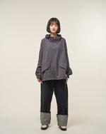 [2025 AW] EFFECTEN / Check half zip hoodie