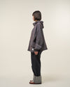 [2025 AW] EFFECTEN / Check half zip hoodie