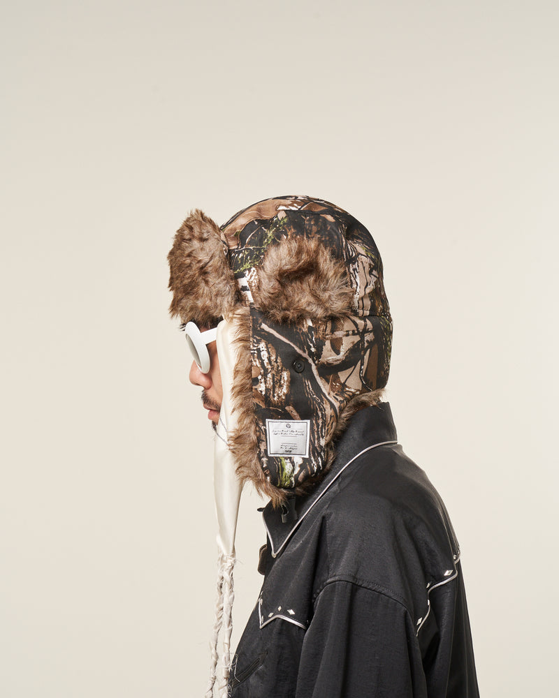 [2025 AW] EFFECTEN / Utility embroidery flight cap