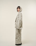 [2025 AW] EFFECTEN / Fower corduroy wide pants