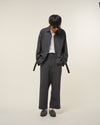 [2025 AW] EFFECTEN / Nubby tweed button sleeve shirts
