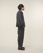 [2025 AW] EFFECTEN / Nubby tweed button sleeve shirts