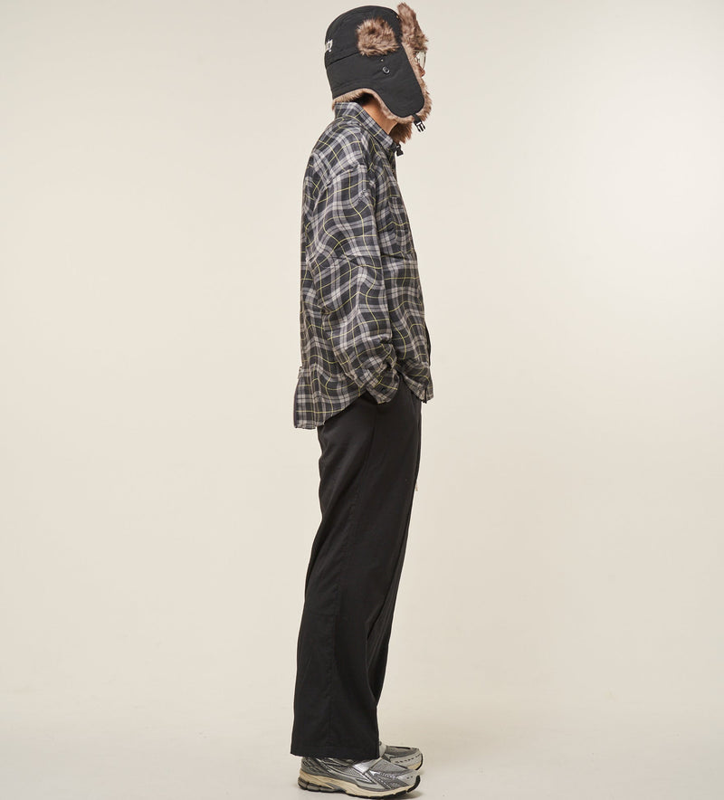 2025 AW] EFFECTEN / Distorted check L/S shirts – utility-harajuku-jp