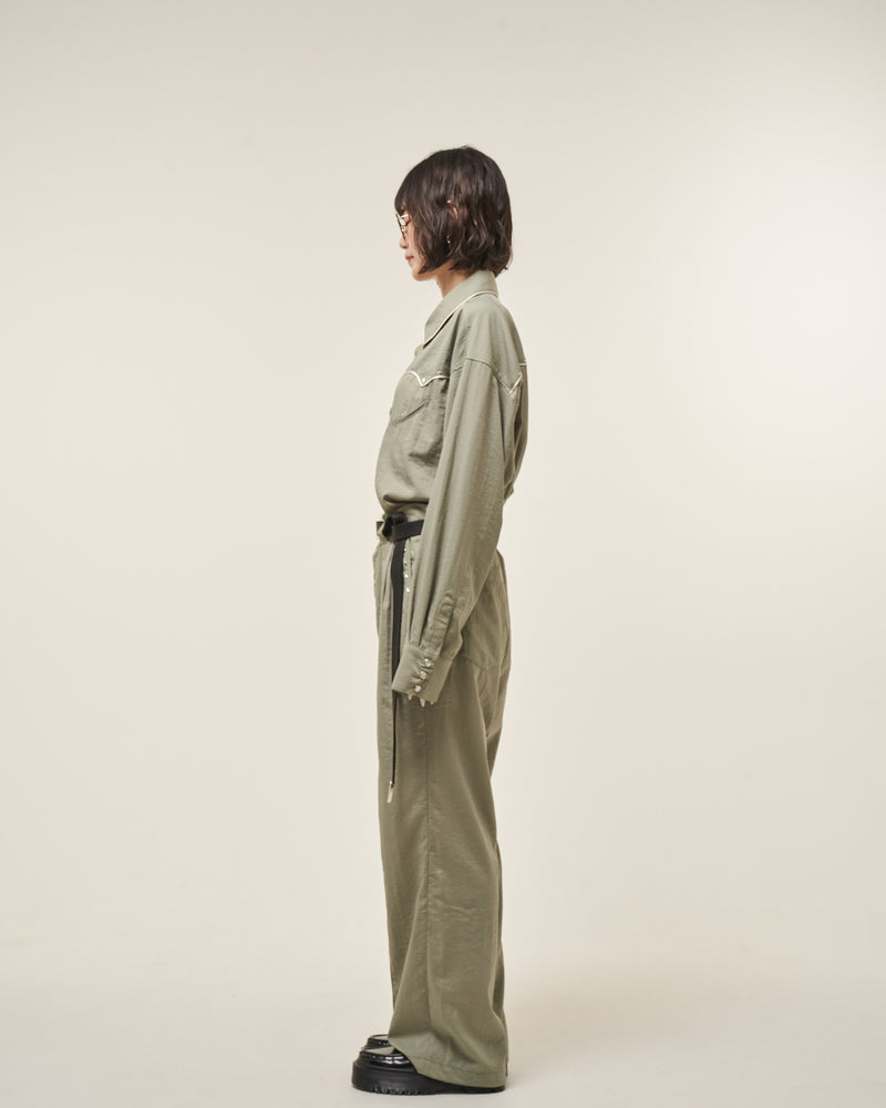 [2025 AW] EFFECTEN / Studs western L/S shirts