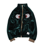 [2025 AW] EFFECTEN / Suka velour high neck jacket