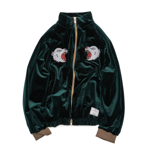 [2025 AW] EFFECTEN / Suka velour high neck jacket