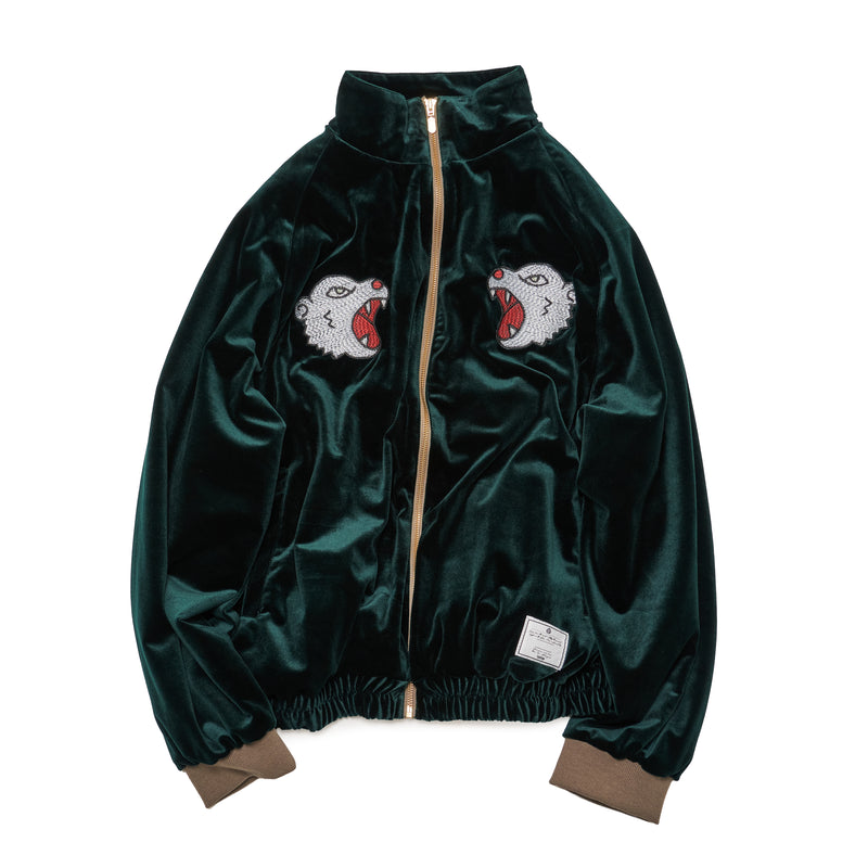 [2025 AW] EFFECTEN / Suka velour high neck jacket