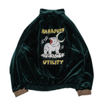 [2025 AW] EFFECTEN / Suka velour high neck jacket