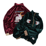 [2025 AW] EFFECTEN / Suka velour high neck jacket