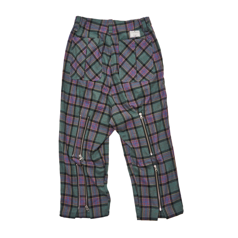 [2025 AW] EFFECTEN / Check bondage wide pants