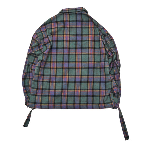 [2025 AW] EFFECTEN / Check button sleeve shirts