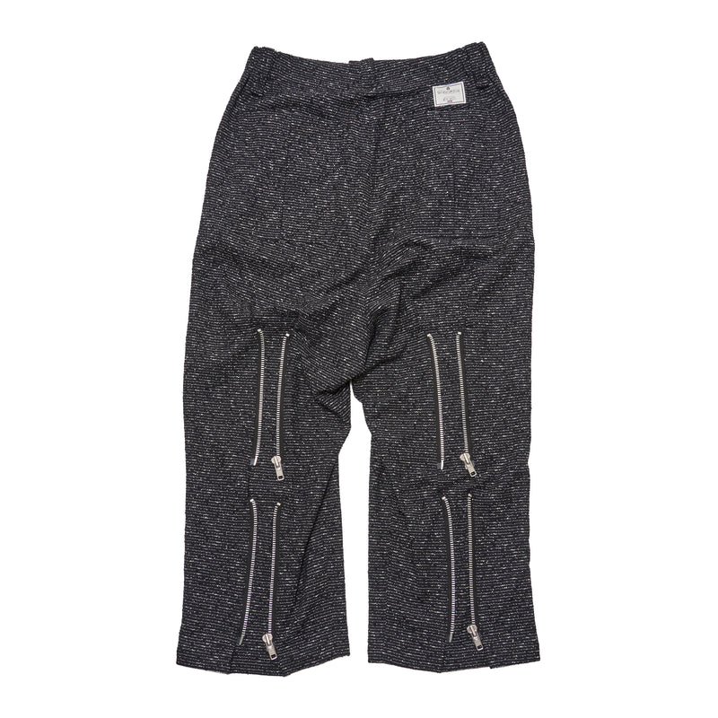 [2025 AW] EFFECTEN / Nubby tweed bondage wide pants