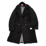 [2025 AW] EFFECTEN / Shaggy wool double breasted long coat