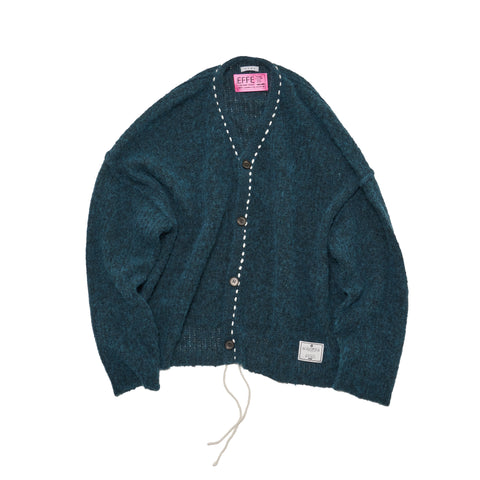 2025 AW] EFFECTEN / Mohair knit cardigan 