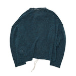 [2025 AW] EFFECTEN / Mohair knit cardigan "inside out"