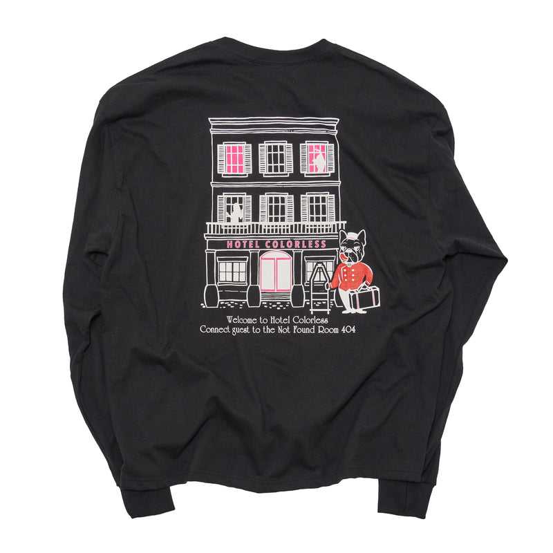 [2025 AW] EFFECTEN / Hotel colorless L/S Tee