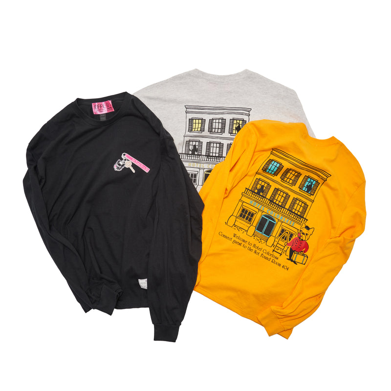 [2025 AW] EFFECTEN / Hotel colorless L/S Tee