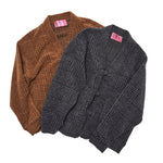 [2025 AW] EFFECTEN / Glen check china cardigan
