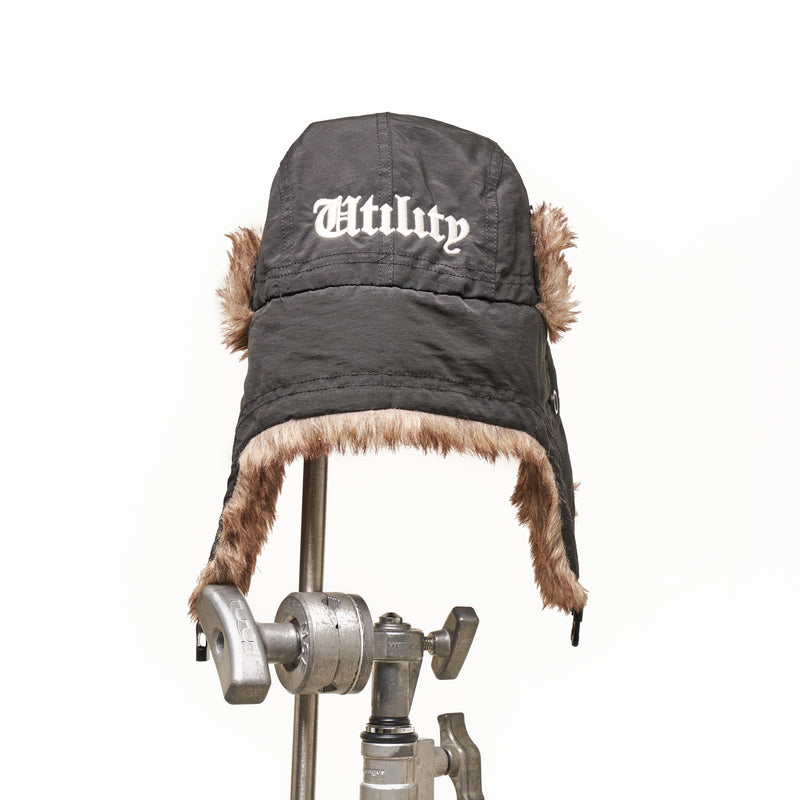 [2025 AW] EFFECTEN / Utility embroidery flight cap