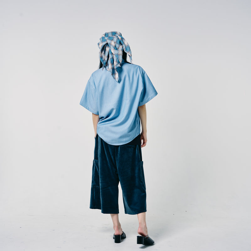 2026summer] EFFECTEN / Pile side pocket wide short pants – utility