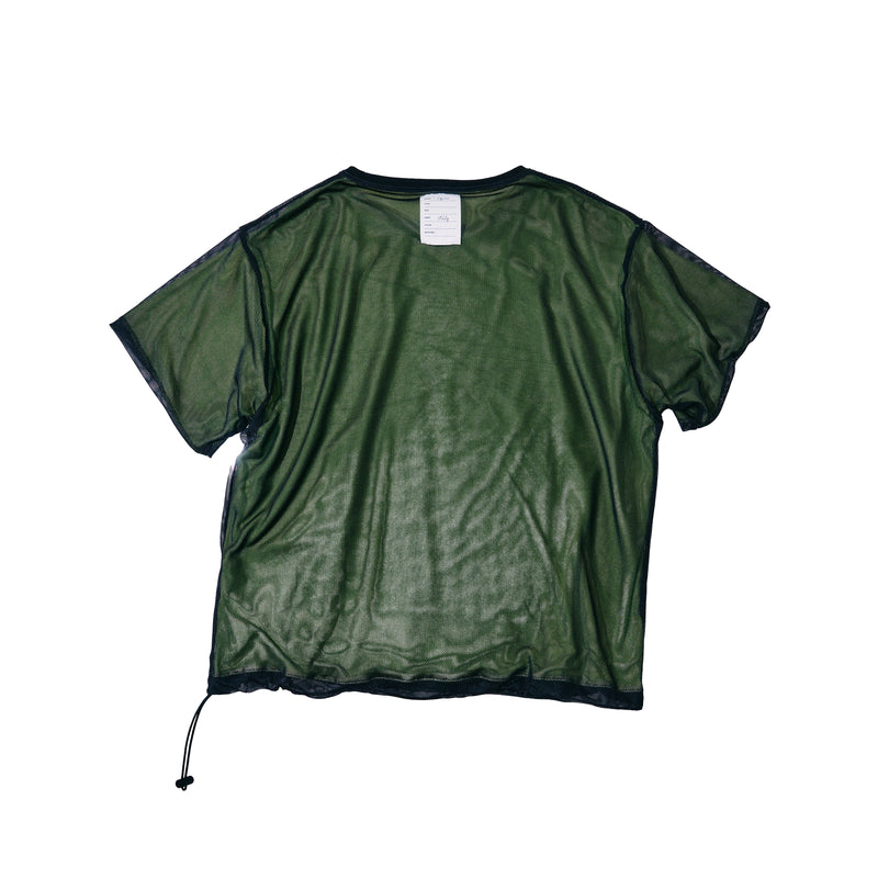 2026summer] EFFECTEN / Basic logo reversible mesh Tee – utility