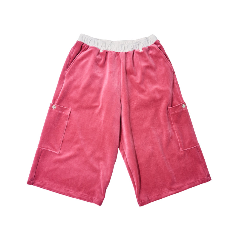 2026summer] EFFECTEN / Pile side pocket wide short pants – utility