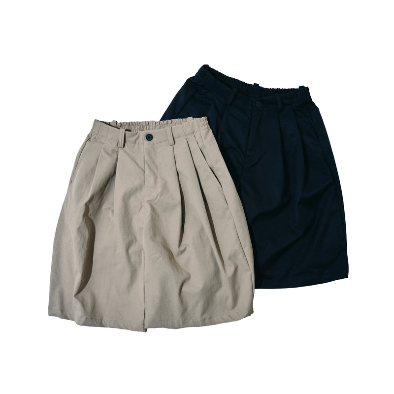 2026summer] EFFECTEN / Wide 2tuck short pants – utility-harajuku-jp