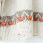Name. / 2025aw WOOL NORDIC KNIT SWEATER : INSIDE OUT PATTERN
