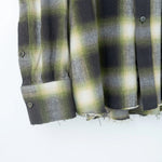 Name. / 25 aw COTTON FLANNEL OMBRE REGULAR SHIRT : CUT-OFF