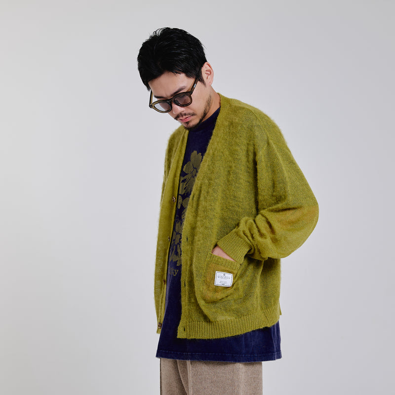 2026AW] EFFECTEN / 8G mohair cardigan – utility-harajuku-jp