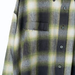 Name. / 25 aw COTTON FLANNEL OMBRE REGULAR SHIRT : CUT-OFF