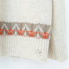 Name. / 2025aw WOOL NORDIC KNIT SWEATER : INSIDE OUT PATTERN