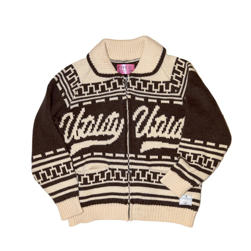 [2025 AW] EFFECTEN / Utility cowichan sweater