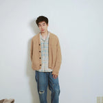 Name. / 2025aw MOHAIR KNIT CARDIGAN : INSIDE OUT