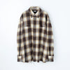 Name. / 25 aw COTTON FLANNEL OMBRE REGULAR SHIRT : CUT-OFF