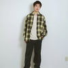 Name. / 25 aw COTTON FLANNEL OMBRE REGULAR SHIRT : CUT-OFF