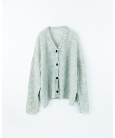 Name. / 2025aw MOHAIR KNIT CARDIGAN : INSIDE OUT