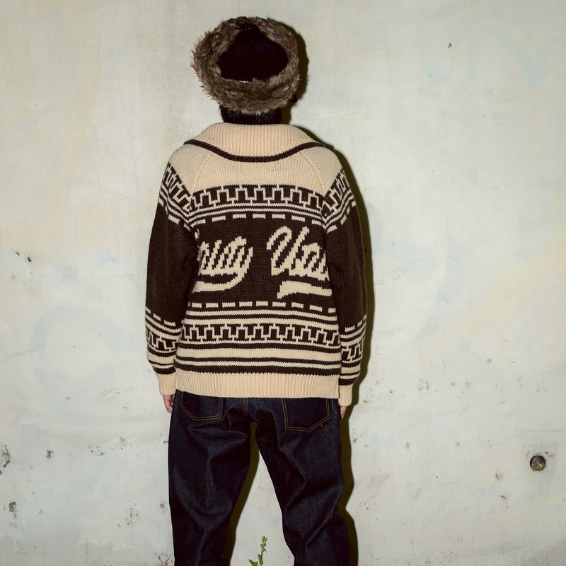 [2025 AW] EFFECTEN / Utility cowichan sweater