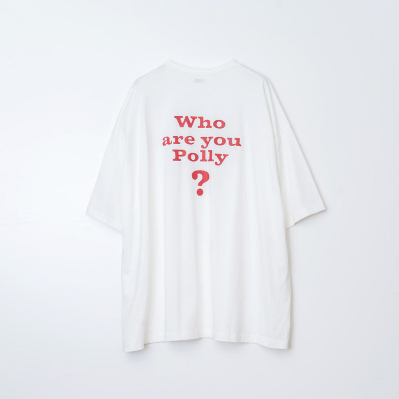 Name. / 2025ss SILKETE COTTON BIG TEE "POLLY"