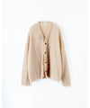 Name. / 2025aw MOHAIR KNIT CARDIGAN : INSIDE OUT